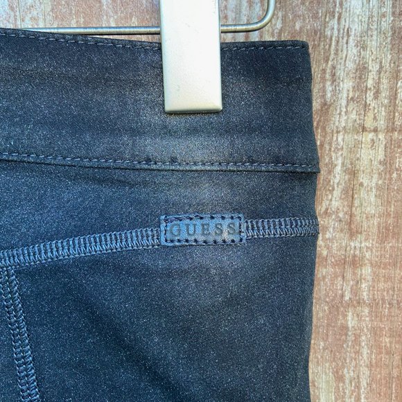 Guess Jeans Black Yoga Denim Leggings size 27. - Picture 3 of 5